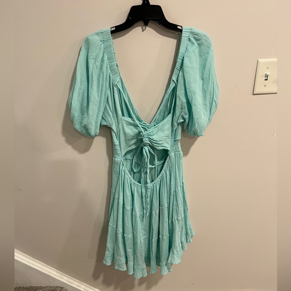 Free People PERFECT DAY A-LINE MINIDRESS - Picture 4 of 7
